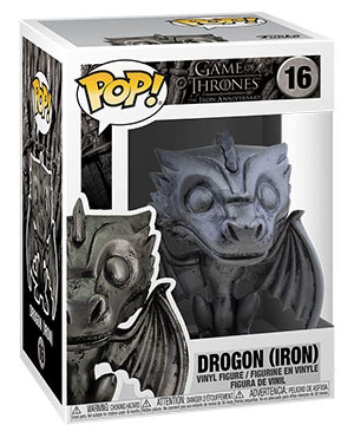 FUN56794 Game of Thrones - Drogon Iron Pop! Vinyl - Funko - Titan Pop Culture