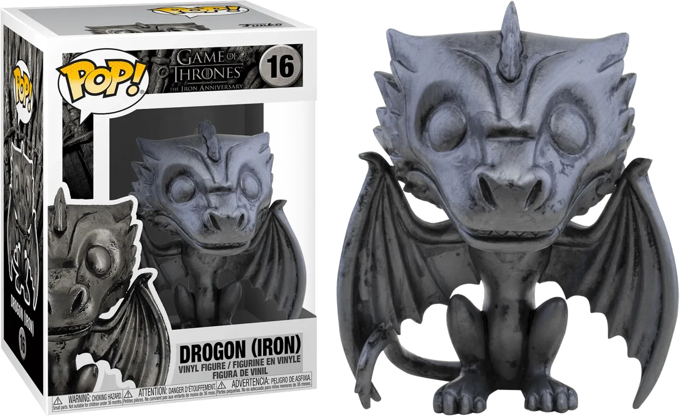 FUN56794 Game of Thrones - Drogon Iron Pop! Vinyl - Funko - Titan Pop Culture