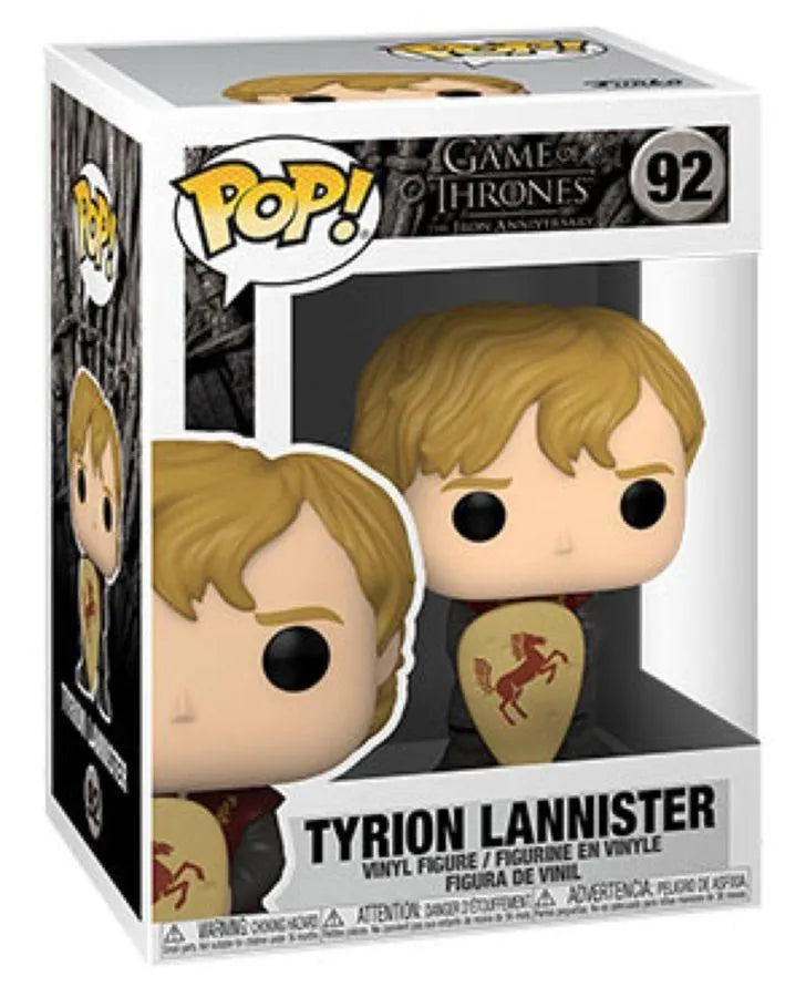 FUN56797 Game of Thrones - Tyrion with Shield Pop! Vinyl - Funko - Titan Pop Culture