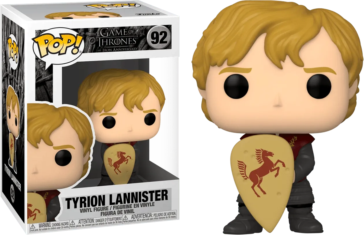 FUN56797 Game of Thrones - Tyrion with Shield Pop! Vinyl - Funko - Titan Pop Culture