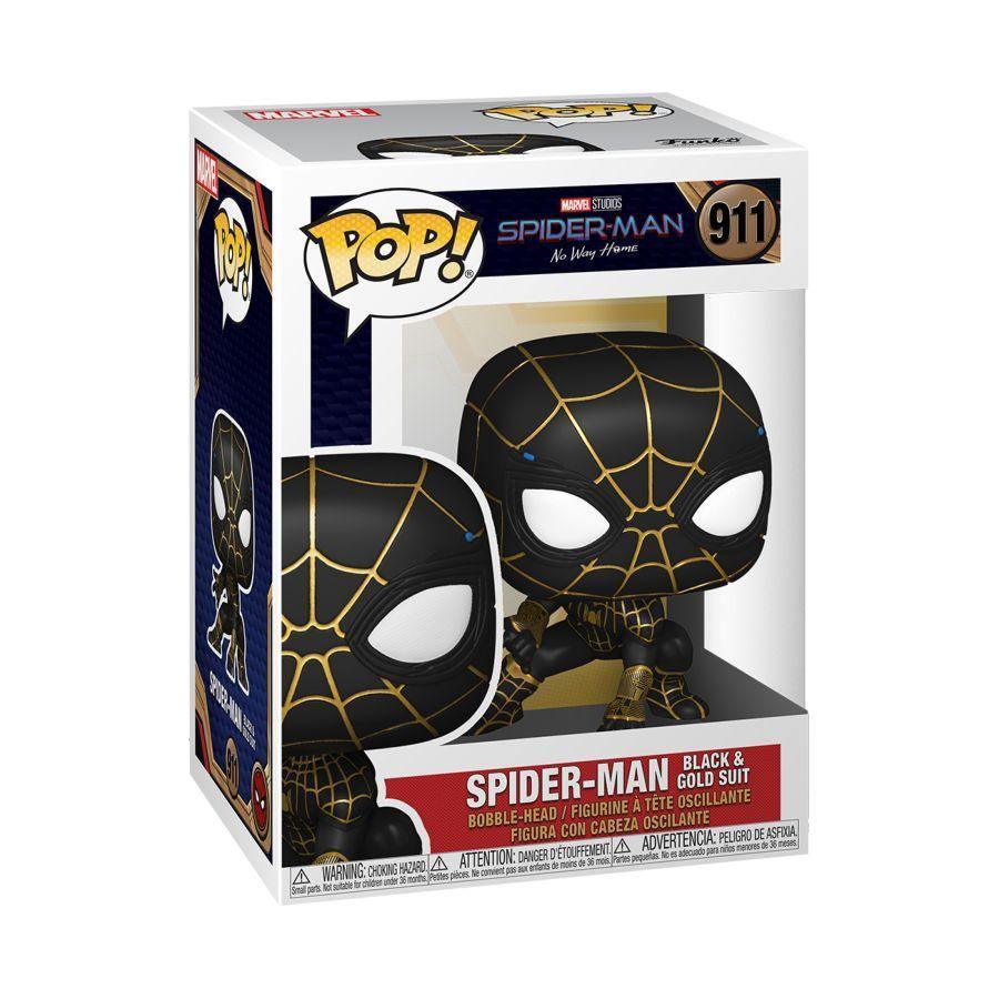 FUN56827 Spider-Man: No Way Home - Spider-Man Black & Gold Pop! Vinyl - Funko - Titan Pop Culture