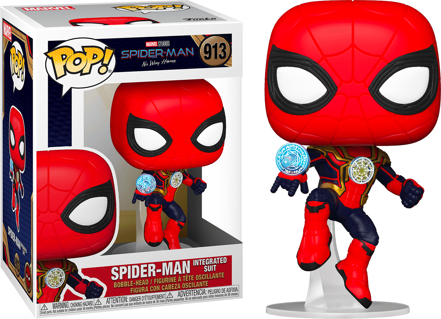 FUN56829 Spider-Man: No Way Home - Spider-Man Integrated Suit Pop! Vinyl - Funko - Titan Pop Culture