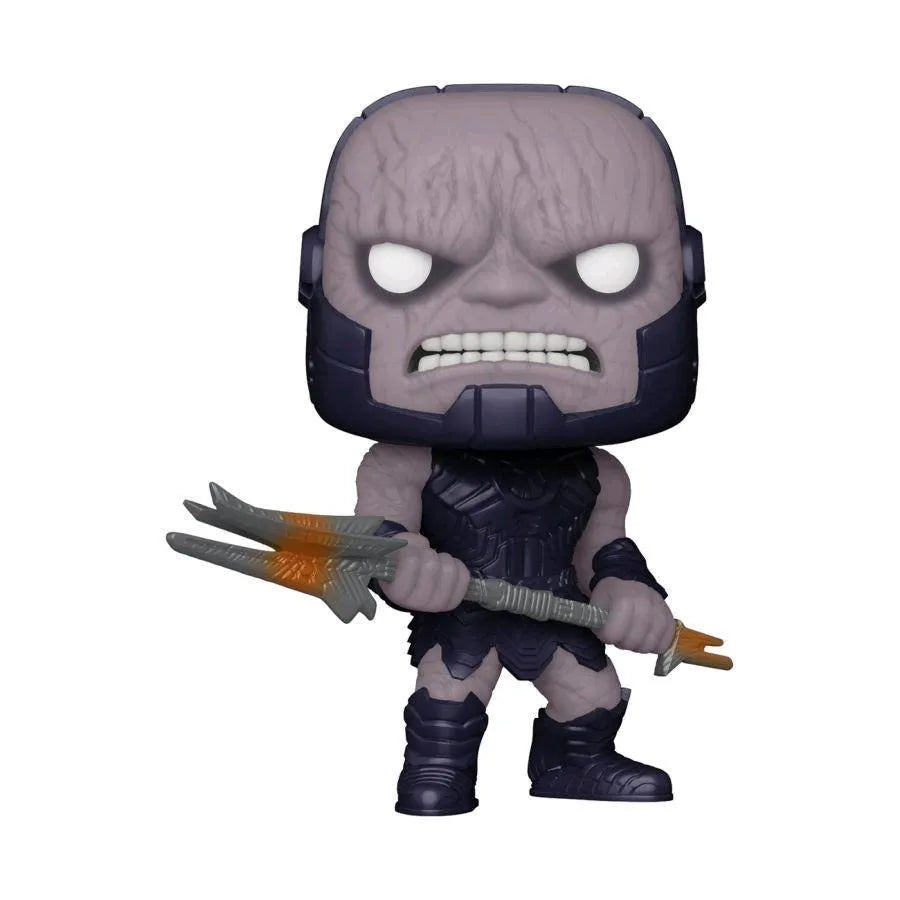 FUN57278 Justice League: Snyder Cut - Darkseid Armoured Metallic US Exclusive Pop! Vinyl [RS] - Funko - Titan Pop Culture