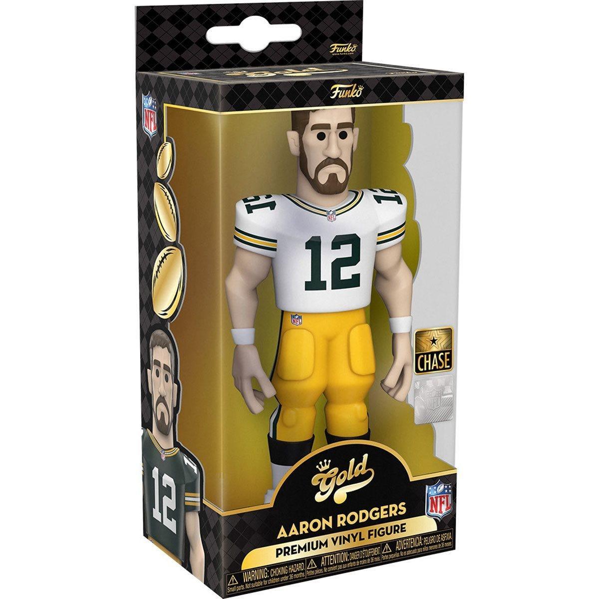 FUN57282 NFL: Packers - Aaron Rodgers (with chase) 5" Vinyl Gold - Funko - Titan Pop Culture