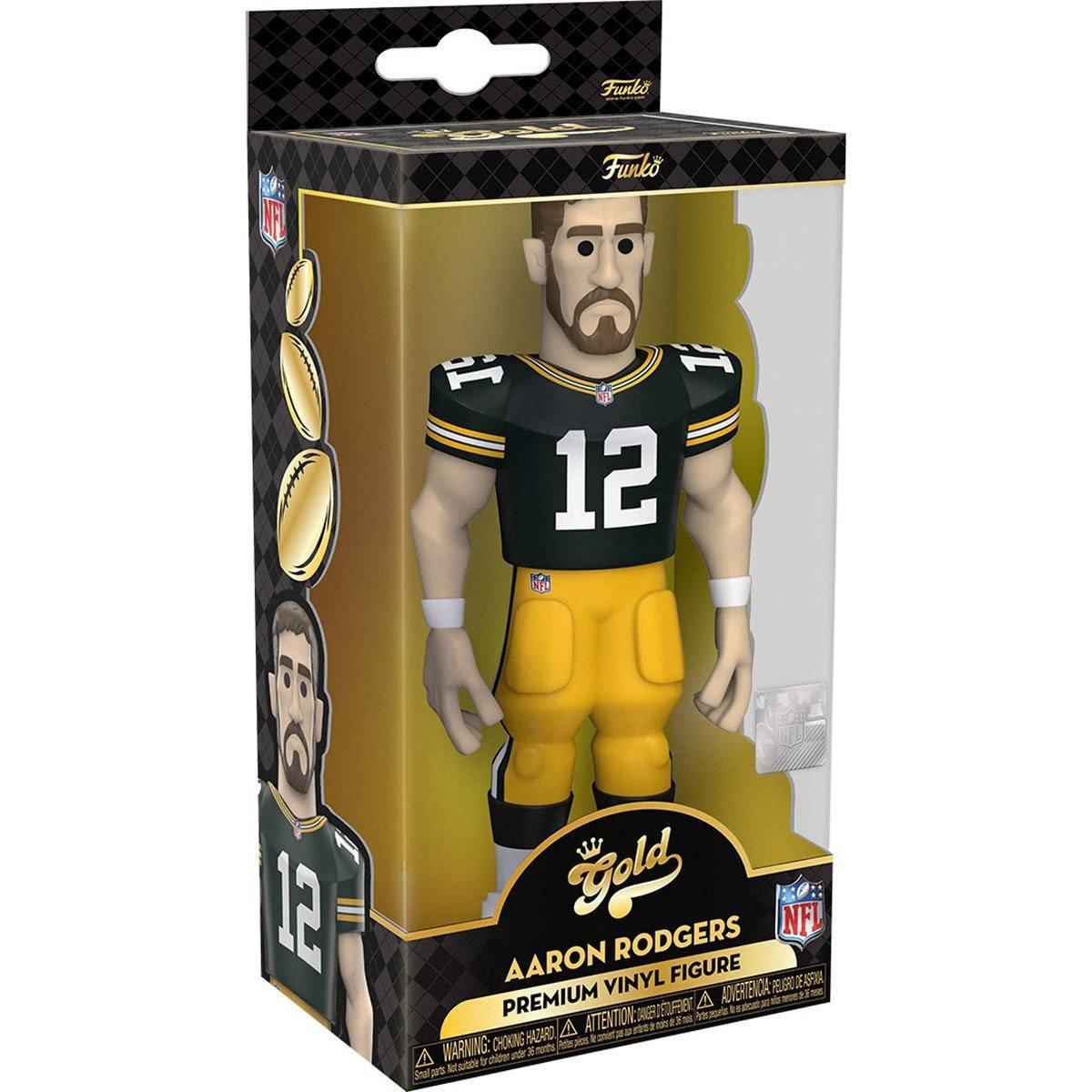 FUN57282 NFL: Packers - Aaron Rodgers (with chase) 5" Vinyl Gold - Funko - Titan Pop Culture