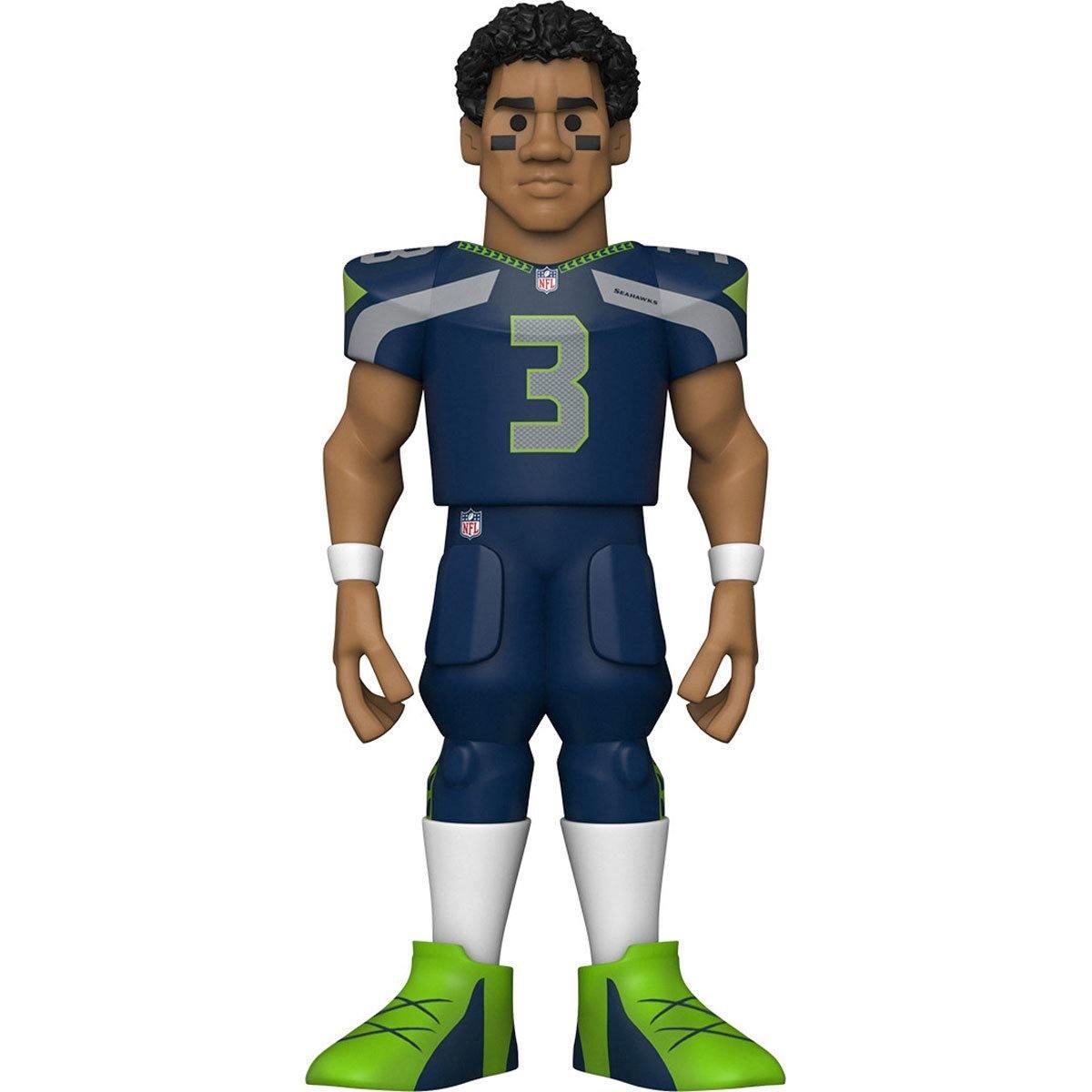 FUN57288 NFL: Seahawks - Russel Wilson (with chase) 12" Vinyl Gold - Funko - Titan Pop Culture