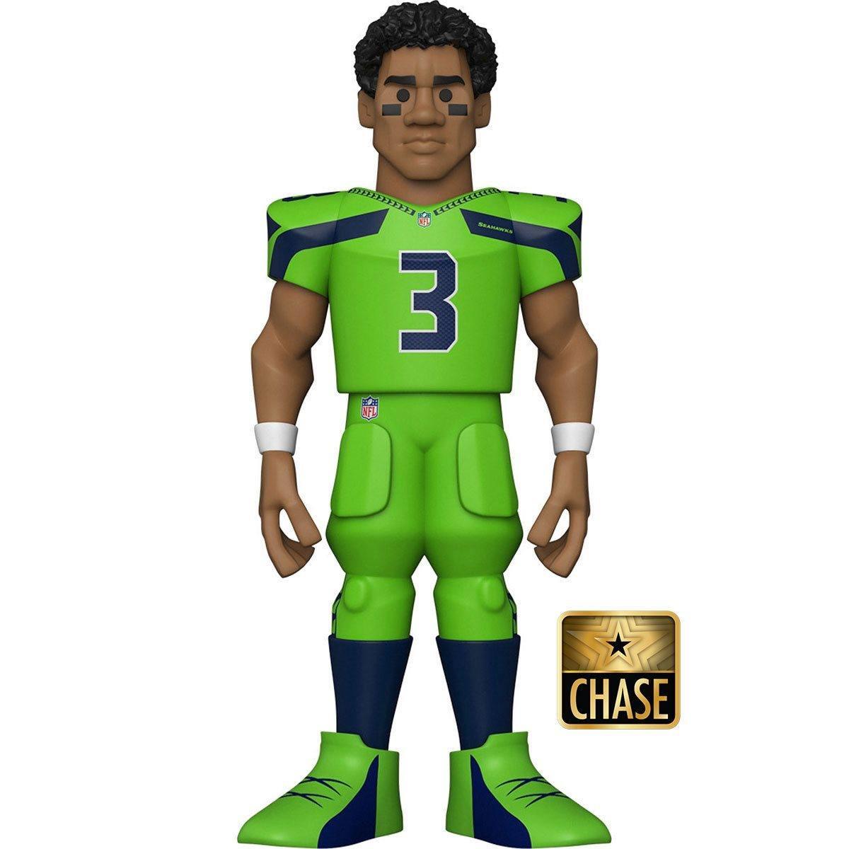 FUN57288 NFL: Seahawks - Russel Wilson (with chase) 12" Vinyl Gold - Funko - Titan Pop Culture