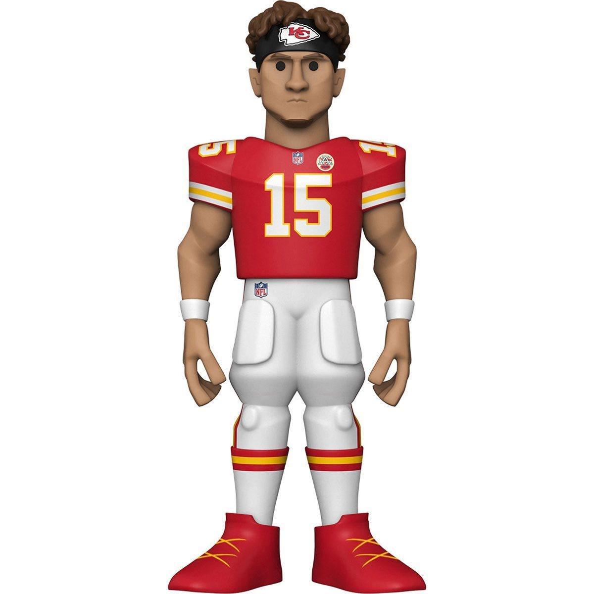 FUN57289 NFL: Chiefs - Patrick Mahomes (with chase) 12" Vinyl Gold - Funko - Titan Pop Culture