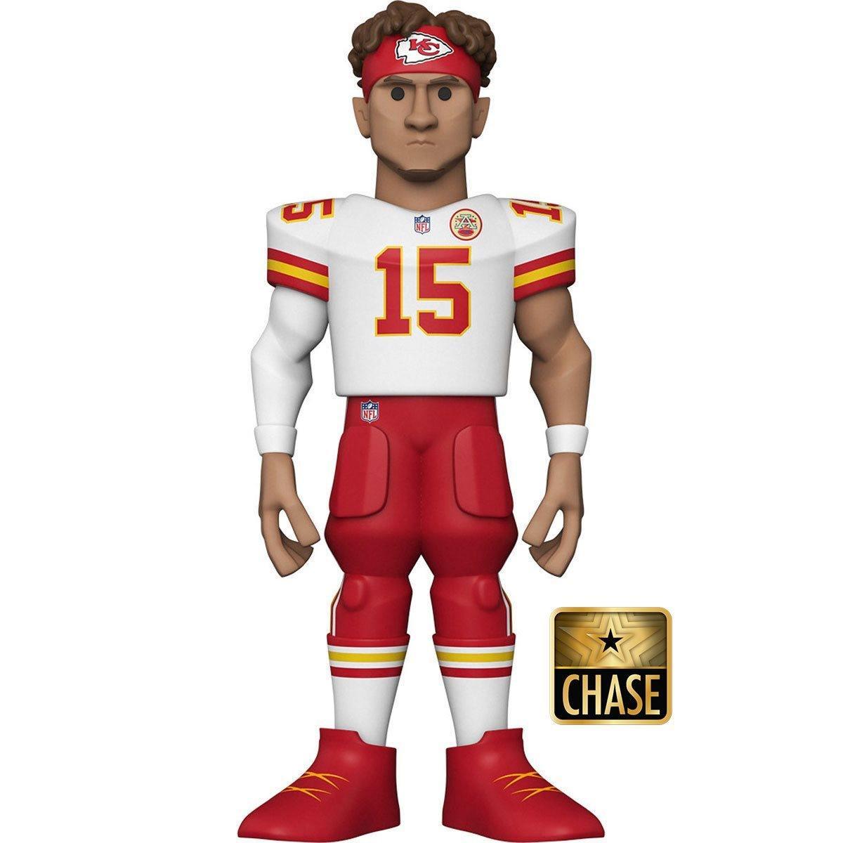 FUN57289 NFL: Chiefs - Patrick Mahomes (with chase) 12" Vinyl Gold - Funko - Titan Pop Culture