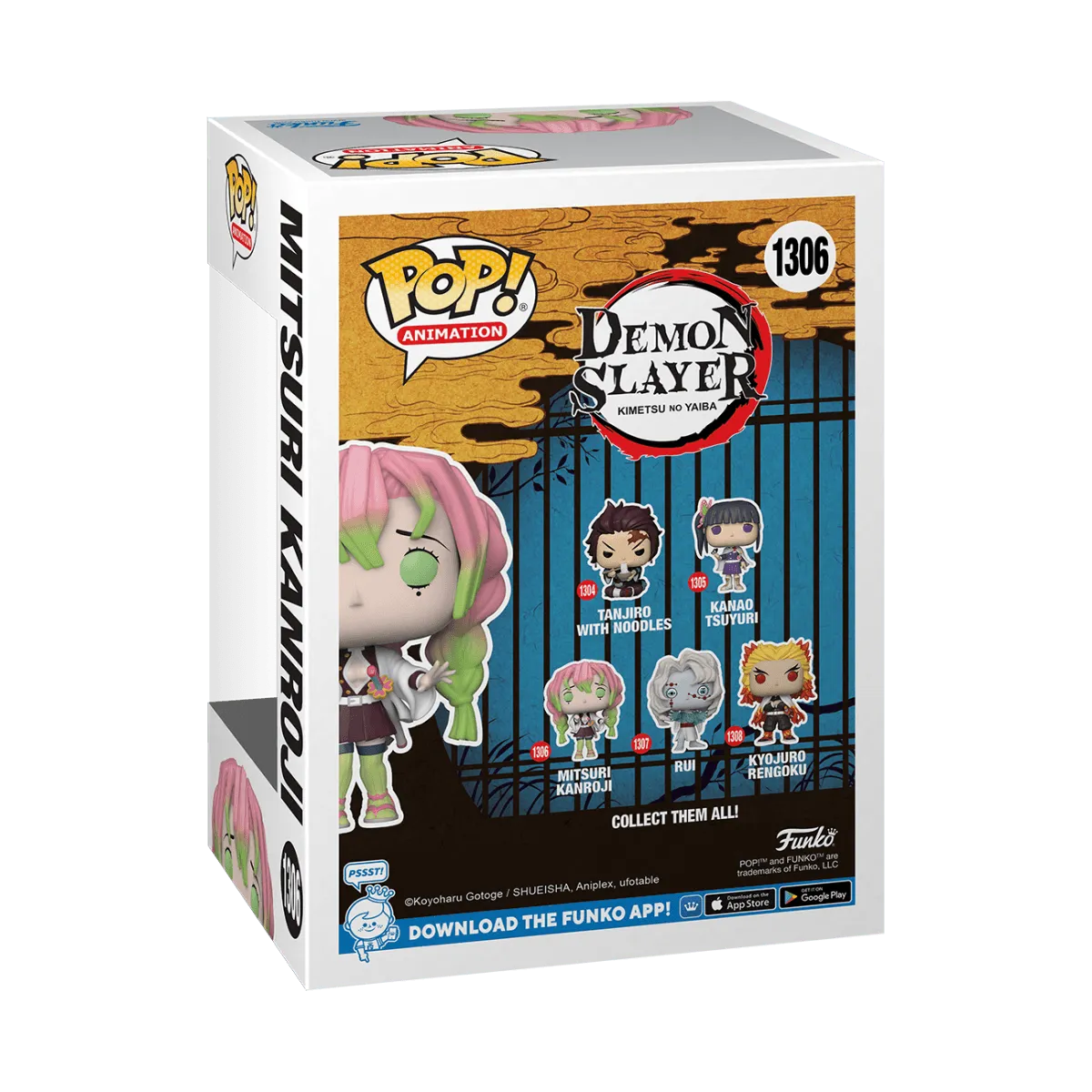 FUN57344 Demon Slayer - Mitsuri Kanroji Pop! Vinyl - Funko - Titan Pop Culture