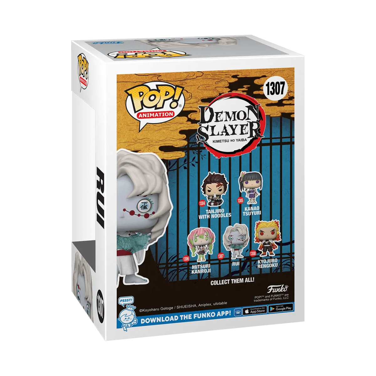 FUN57345 Demon Slayer - Rui Pop! Vinyl - Funko - Titan Pop Culture