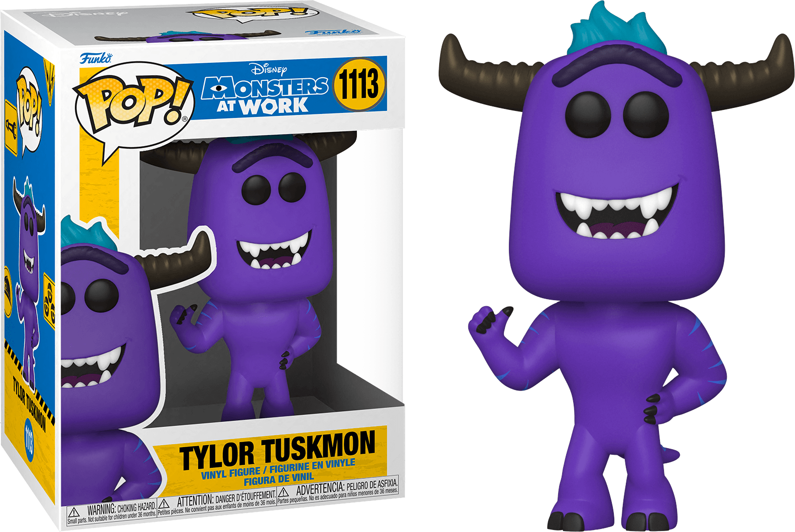 FUN57381 Monsters at Work - Tyler Tuskmon Pop! Vinyl - Funko - Titan Pop Culture