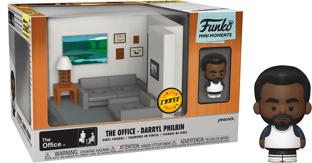 FUN57388 The Office - Darryl (with chase) Mini Moment - Funko - Titan Pop Culture