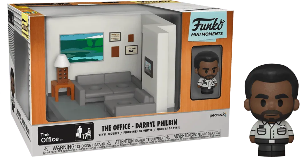 FUN57388 The Office - Darryl (with chase) Mini Moment - Funko - Titan Pop Culture