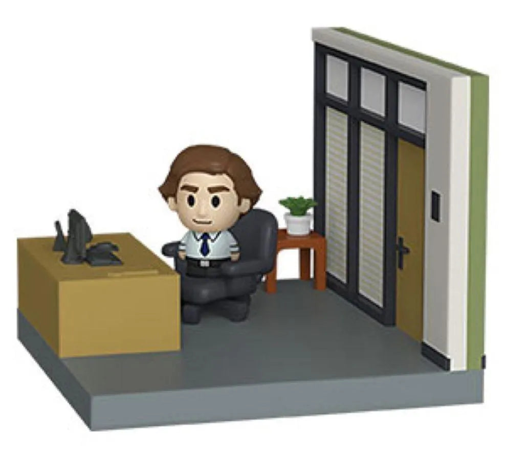 FUN57390 The Office - Jim (with chase) Mini Moment - Funko - Titan Pop Culture