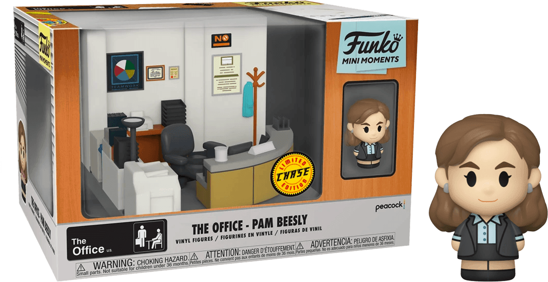 FUN57392 The Office - Pam (with chase) Mini Moment - Funko - Titan Pop Culture
