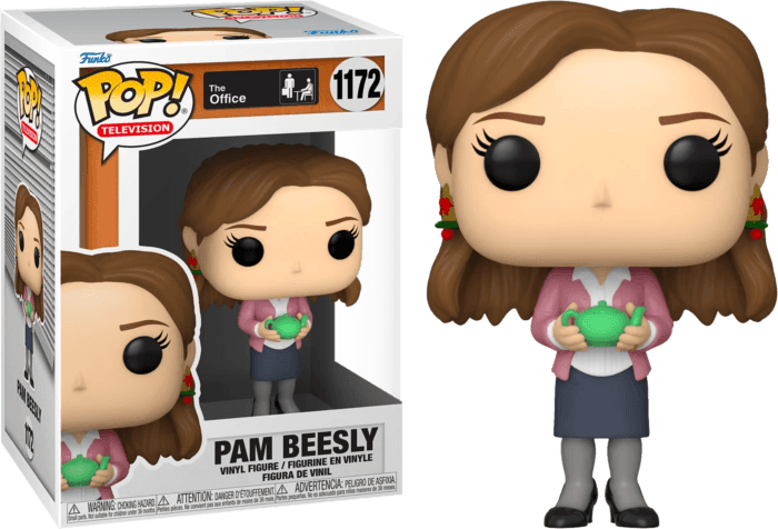 FUN57398 The Office - Pam with Teapot & Note Pop! Vinyl - Funko - Titan Pop Culture