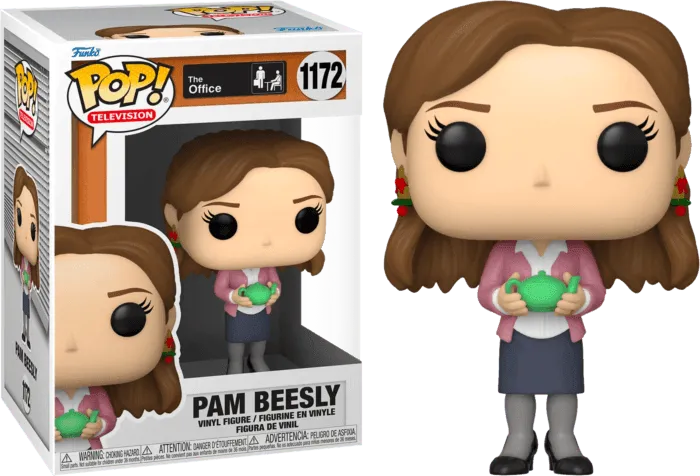 FUN57398 The Office - Pam with Teapot & Note Pop! Vinyl - Funko - Titan Pop Culture