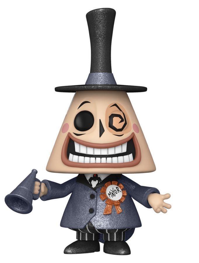 FUN57469 The Nightmare Before Christmas - Mayor with Megaphone (with chase) US Exc Diamond Glitter Pop! [RS] - Funko - Titan Pop Culture