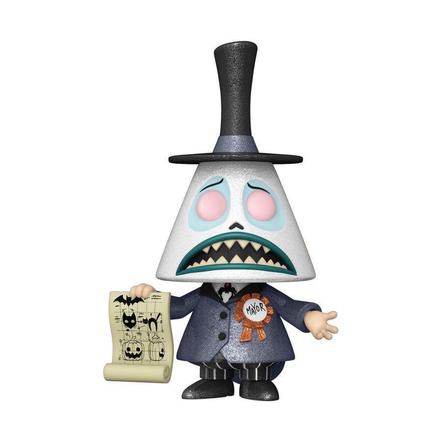 FUN57469 The Nightmare Before Christmas - Mayor with Megaphone (with chase) US Exc Diamond Glitter Pop! [RS] - Funko - Titan Pop Culture