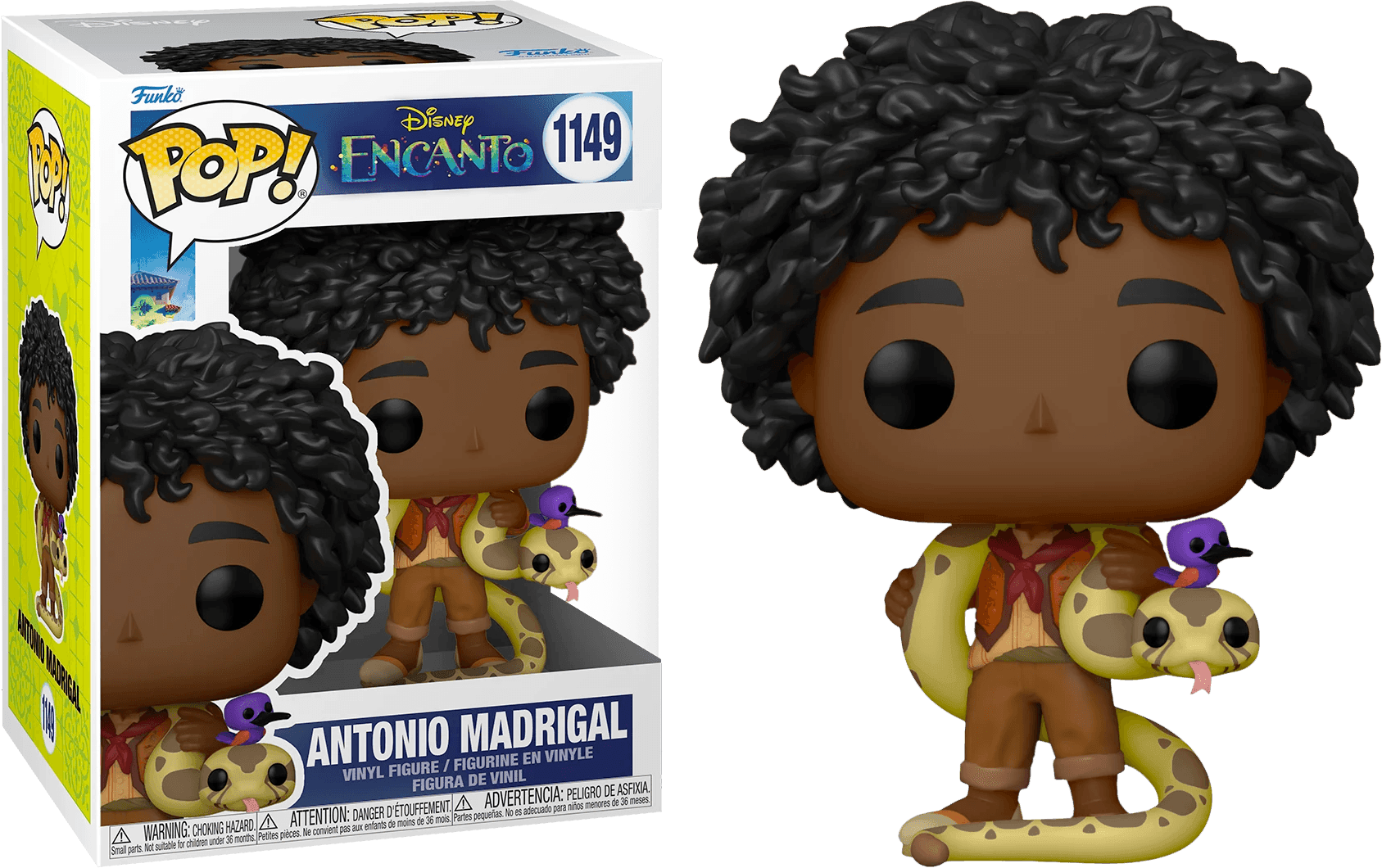 FUN57603 Encanto - Antonio Madrigal Pop! Vinyl - Funko - Titan Pop Culture