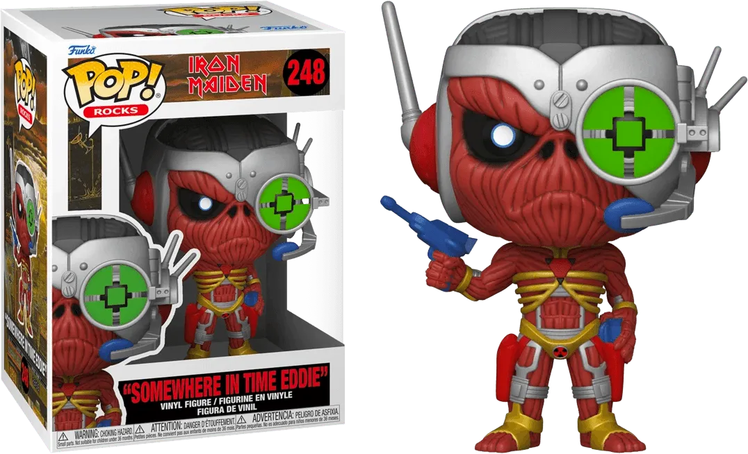 FUN57607 Iron Maiden - Eddie Somewhere in Time Pop! Vinyl - Funko - Titan Pop Culture