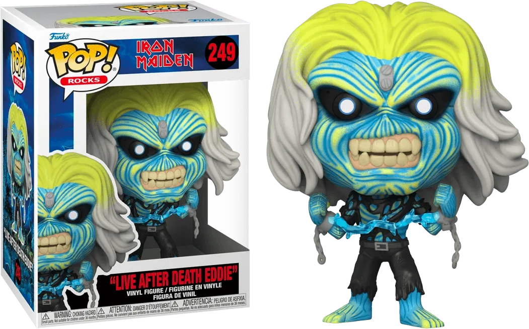 FUN57608 Iron Maiden - Eddie Live After Death Pop! Vinyl - Funko - Titan Pop Culture