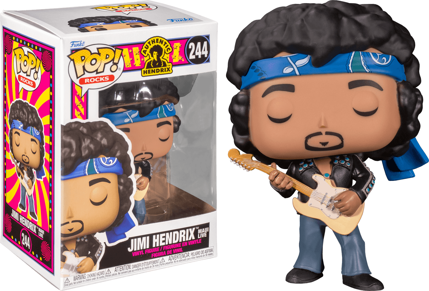 FUN57611 Jimi Hendrix - Jimi Live in Maui Jacket Pop! Vinyl - Funko - Titan Pop Culture