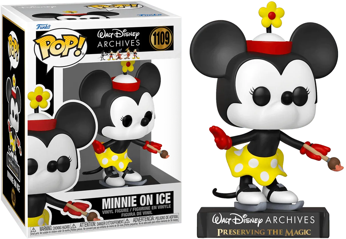 FUN57622 Mickey Mouse - Minnie on Ice 1935 Pop! Vinyl - Funko - Titan Pop Culture
