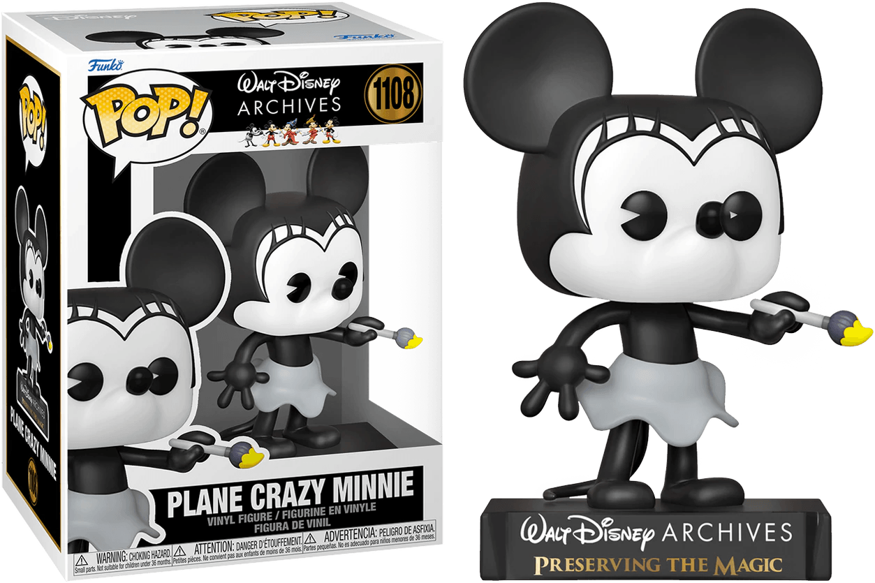 FUN57623 Mickey Mouse - Plane Crazy Minnie 1928 Pop! Vinyl - Funko - Titan Pop Culture