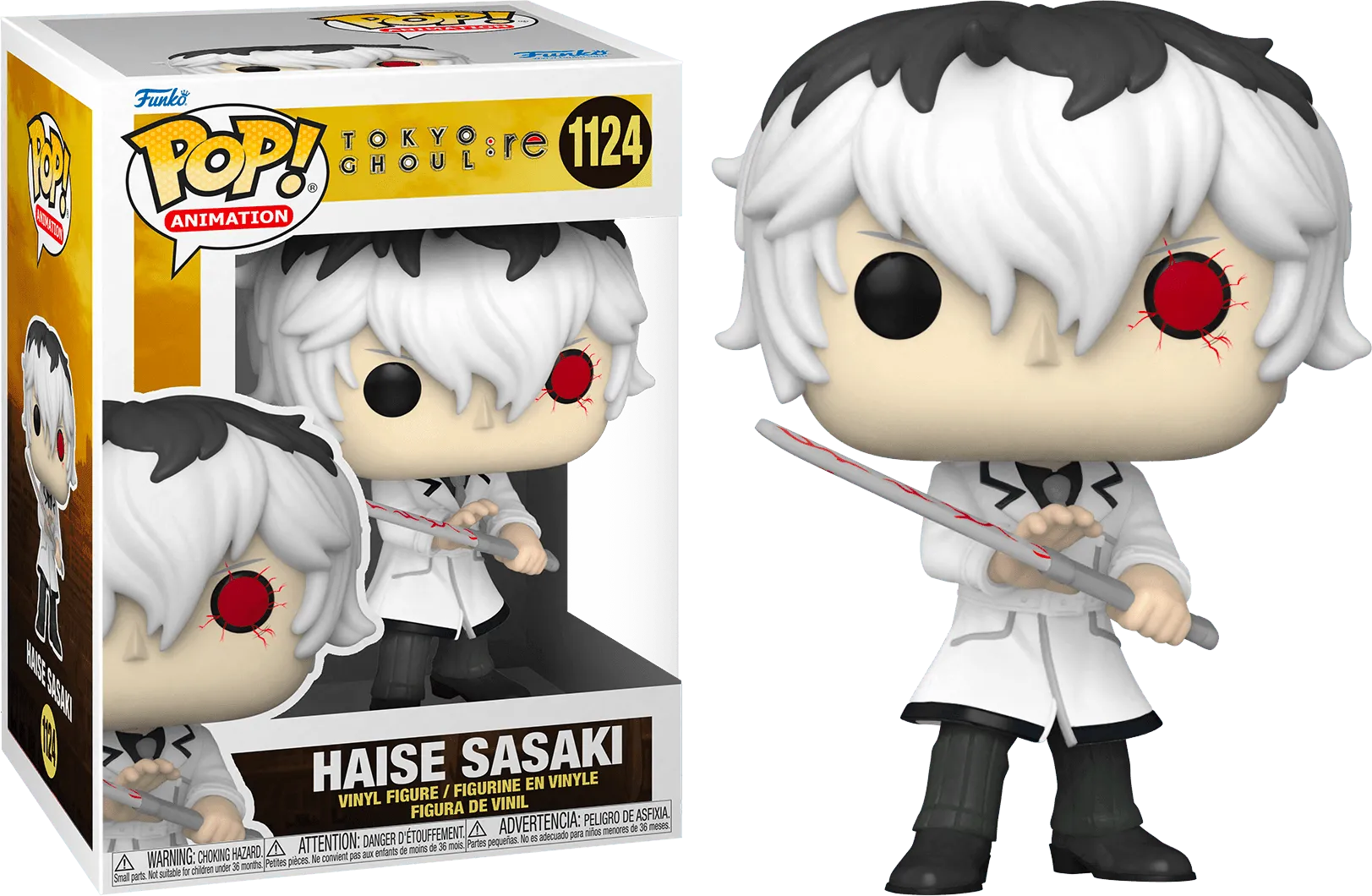 FUN57641 Tokyo Ghoul:Re - Haise Sasaki Pop! Vinyl - Funko - Titan Pop Culture