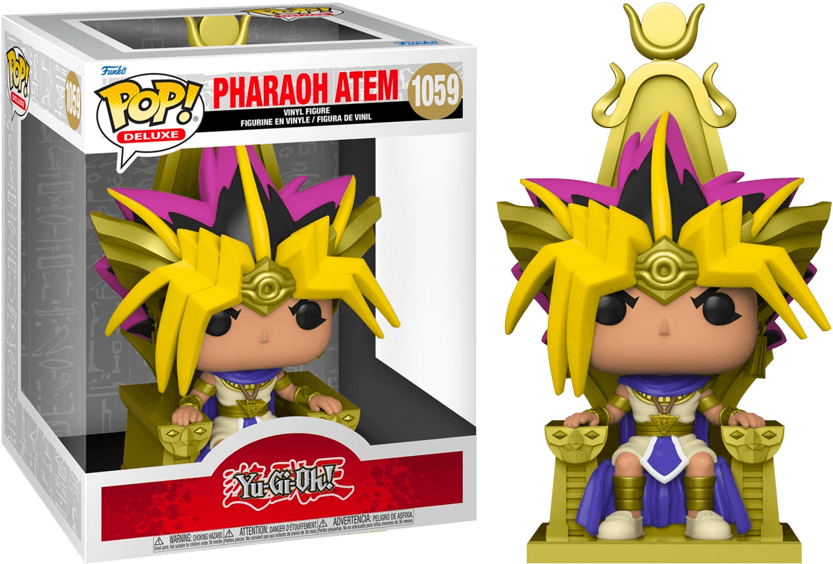 FUN57645 Yu-Gi-Oh! - Atem Pharaoh Yugi Pop! Deluxe - Funko - Titan Pop Culture