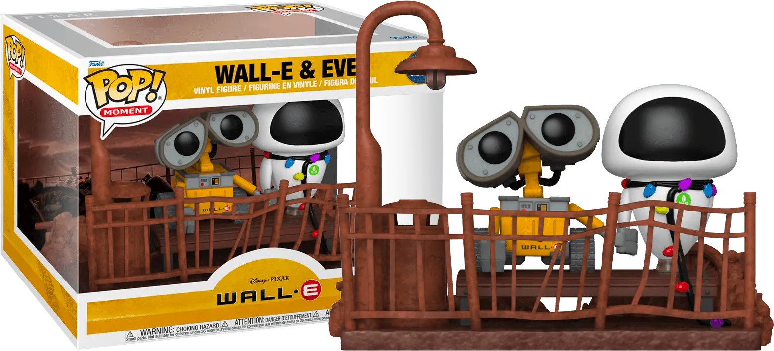 FUN57653 Wall-E - Wall-E & Eve Movie Moment Pop! Vinyl - Funko - Titan Pop Culture