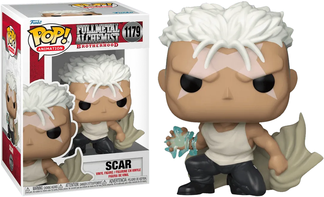 FUN57740 Fullmetal Alchemist: Brotherhood - Scar Pop! Vinyl - Funko - Titan Pop Culture