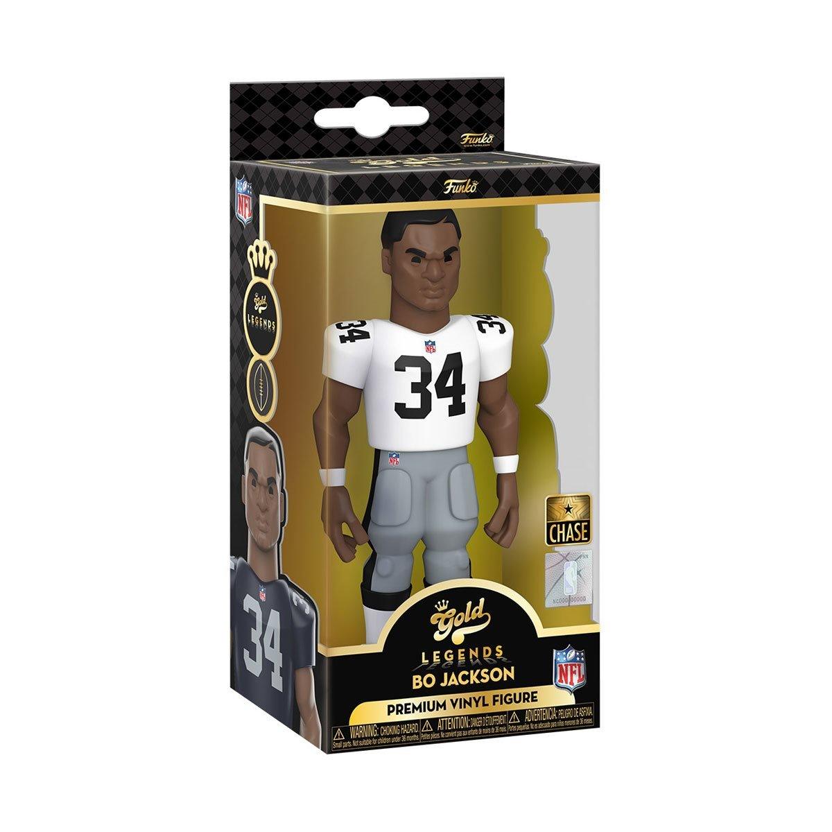 FUN57762 NFL Legends: Raiders - Bo Jackson (with chase) 5" Vinyl Gold - Funko - Titan Pop Culture