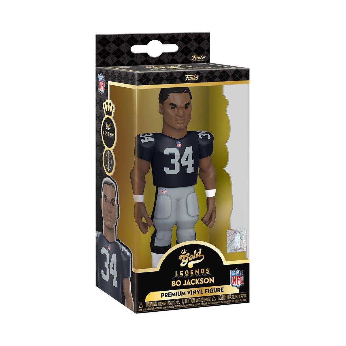 FUN57762 NFL Legends: Raiders - Bo Jackson (with chase) 5" Vinyl Gold - Funko - Titan Pop Culture