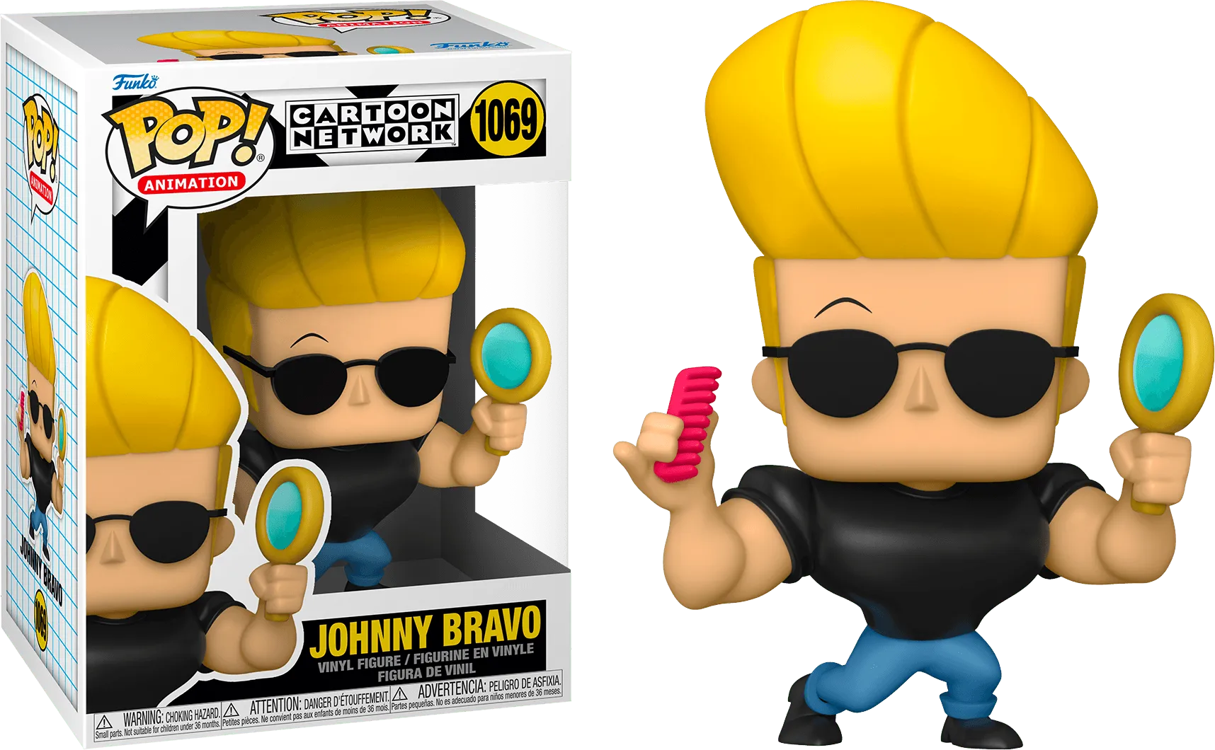 FUN57789 Johnny Bravo - Johnny Bravo Pop! Vinyl - Funko - Titan Pop Culture