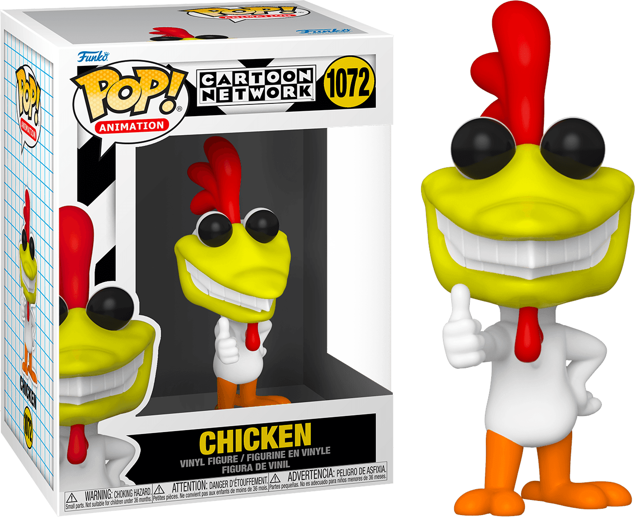 FUN57790 Cow & Chicken - Chicken Pop! Vinyl - Funko - Titan Pop Culture