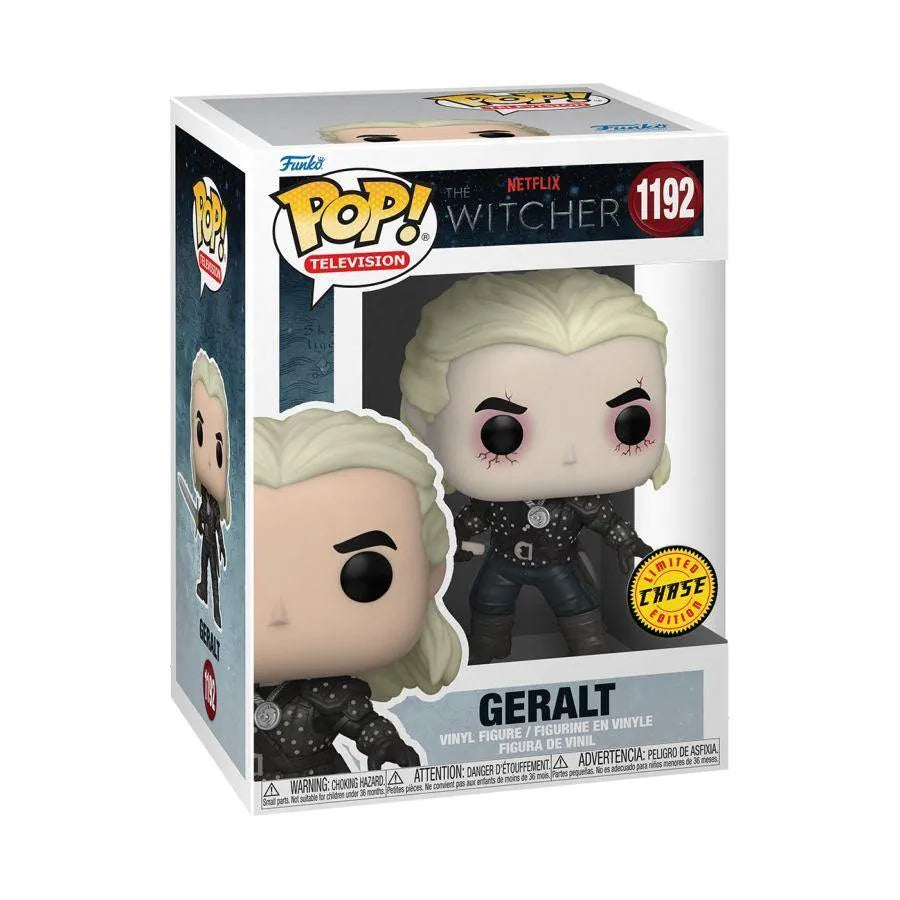 FUN57814BUNDLE The Witcher (TV) - Geralt Pop! Vinyl - Chase Bundle / Case - Funko - Titan Pop Culture