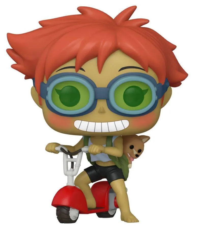 FUN58020 Cowboy Bebop - Ed & Ein Scooter Pop! Vinyl - Funko - Titan Pop Culture