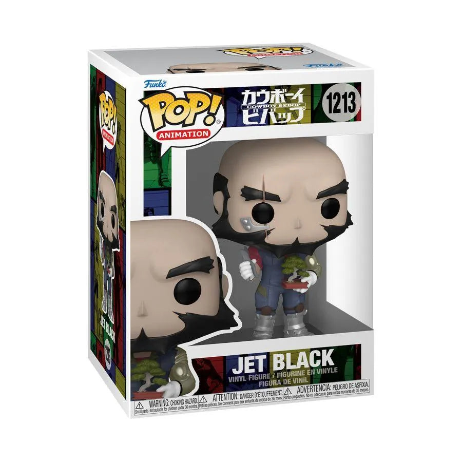 FUN58022 Cowboy Bebop - Jet Black with Bonsai Pop! Vinyl - Funko - Titan Pop Culture