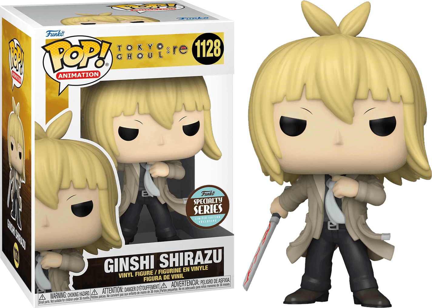 FUN58136 Tokyo Ghoul:Re - Shirazu Pop! Vinyl [RS] - Funko - Titan Pop Culture