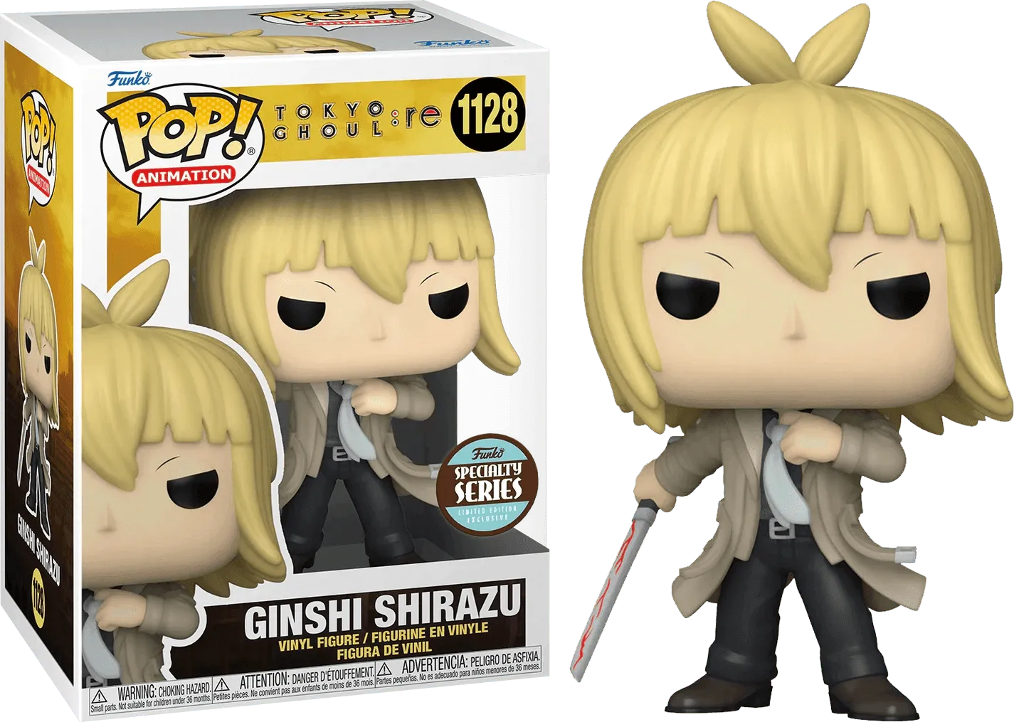 FUN58136 Tokyo Ghoul:Re - Shirazu Pop! Vinyl [RS] - Funko - Titan Pop Culture