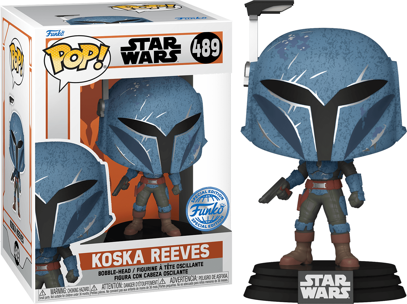 FUN58287 Star Wars: Mandalorian - Koska Reeves US Exclusive Pop! Vinyl - Funko - Titan Pop Culture