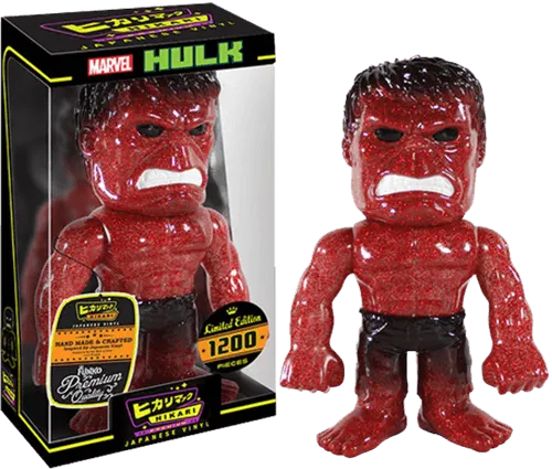 FUN5835 Hulk - Red Glitter Hikari Figure - Funko - Titan Pop Culture