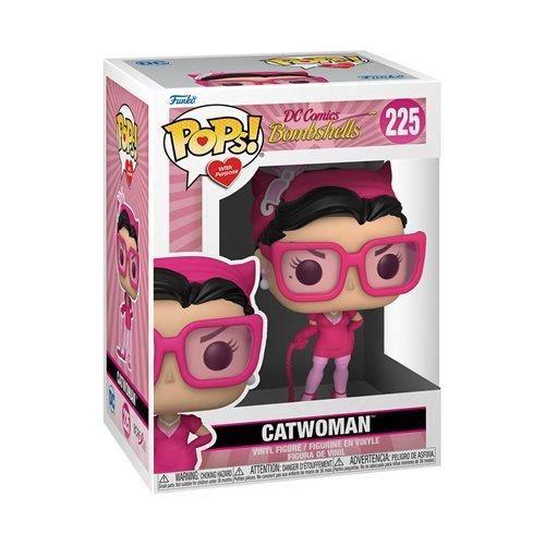 FUN58499 DC Bombshells - Catwoman Breast Cancer Awareness Pop! Vinyl - Funko - Titan Pop Culture