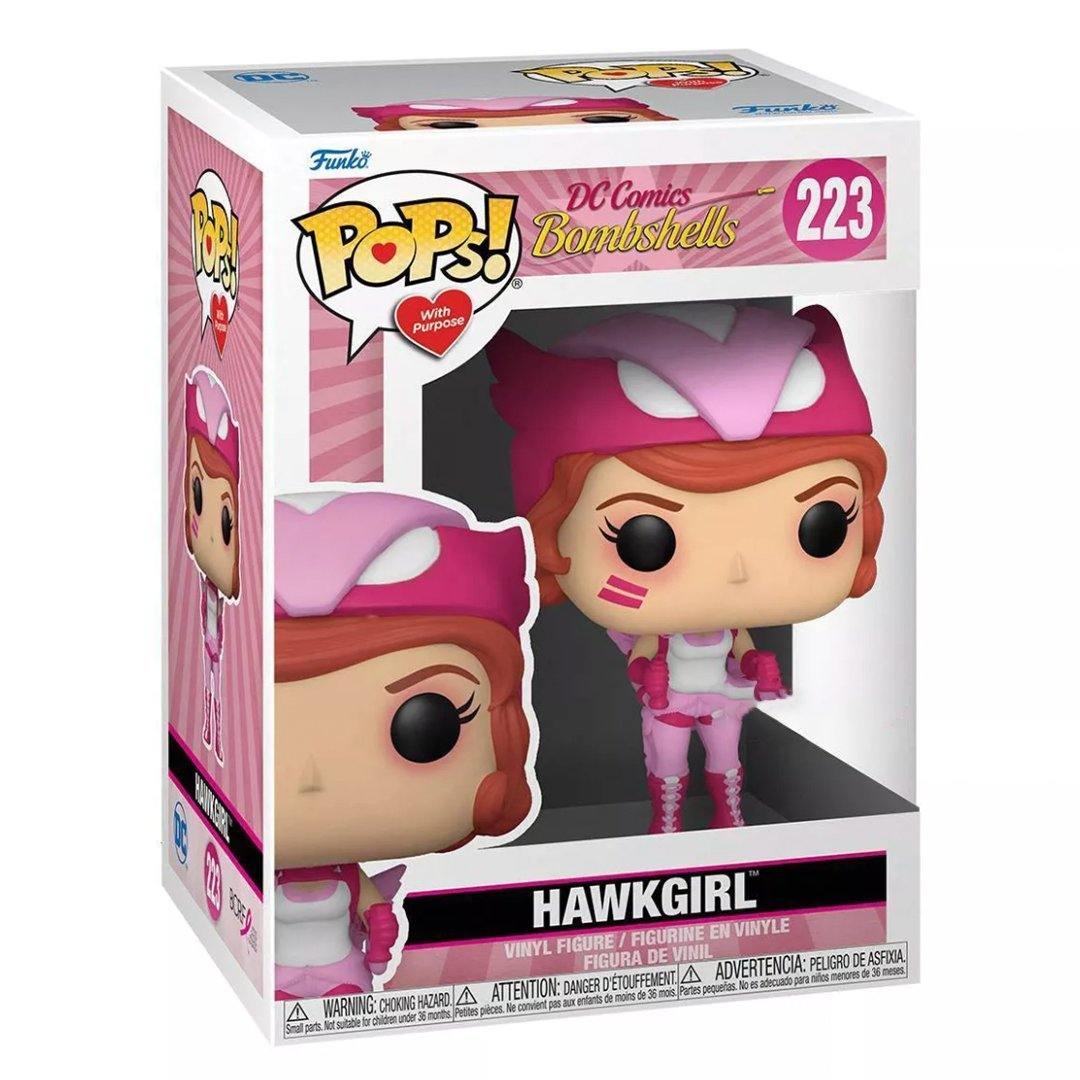 FUN58501 DC Bombshells - Hawkgirl Breast Cancer Awareness Pop! Vinyl - Funko - Titan Pop Culture