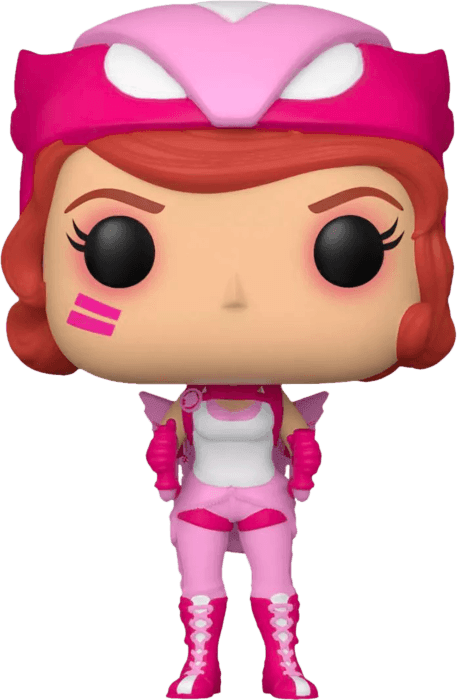 FUN58501 DC Bombshells - Hawkgirl Breast Cancer Awareness Pop! Vinyl - Funko - Titan Pop Culture