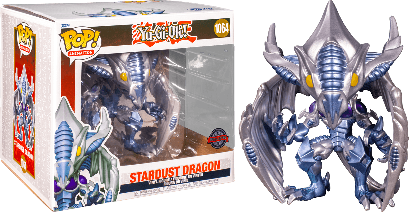 FUN58559 Yu-Gi-Oh! - Stardust Dragon US Exclusive 6" Pop! Vinyl [RS] - Funko - Titan Pop Culture