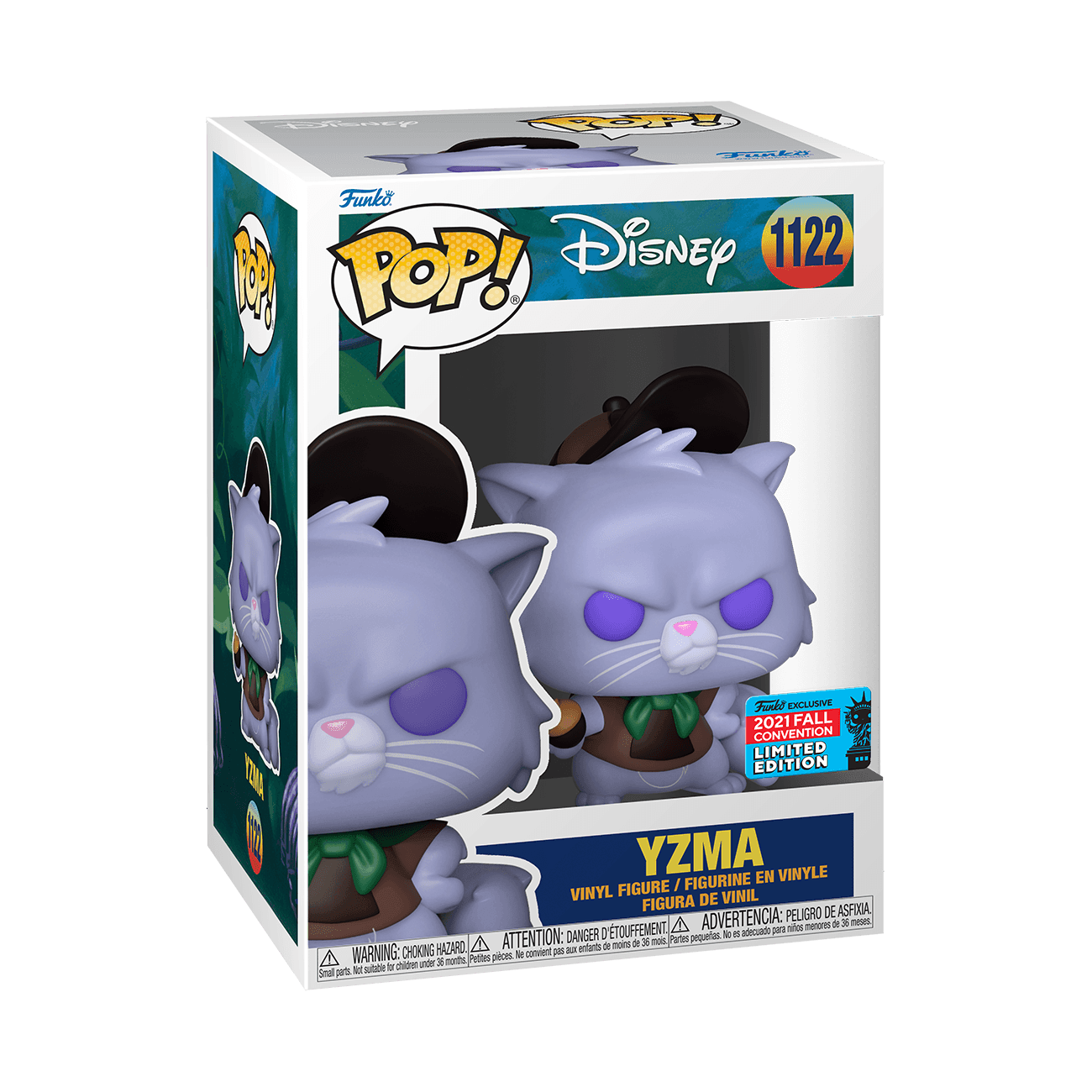 FUN58604 Emperor's New Groove - Yzma Cat Scout NYCC 2021 US Exclusive Pop! Vinyl [RS] - Funko - Titan Pop Culture